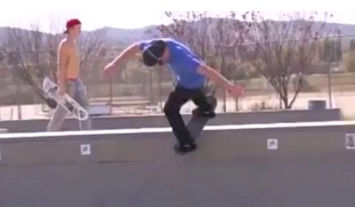 This poor commercial actor blew his brains out after two airings of the commercial.