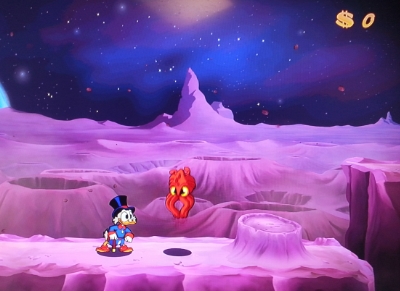 In the HD version, the moon aliens don't have that BJ mouth movement. They don't have mouths.