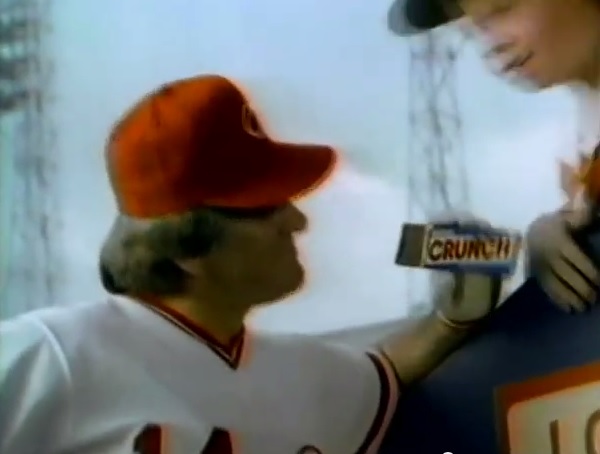 "I'd wager that there's no finer rice crisped chocolate bar in the world!" -Pete Rose