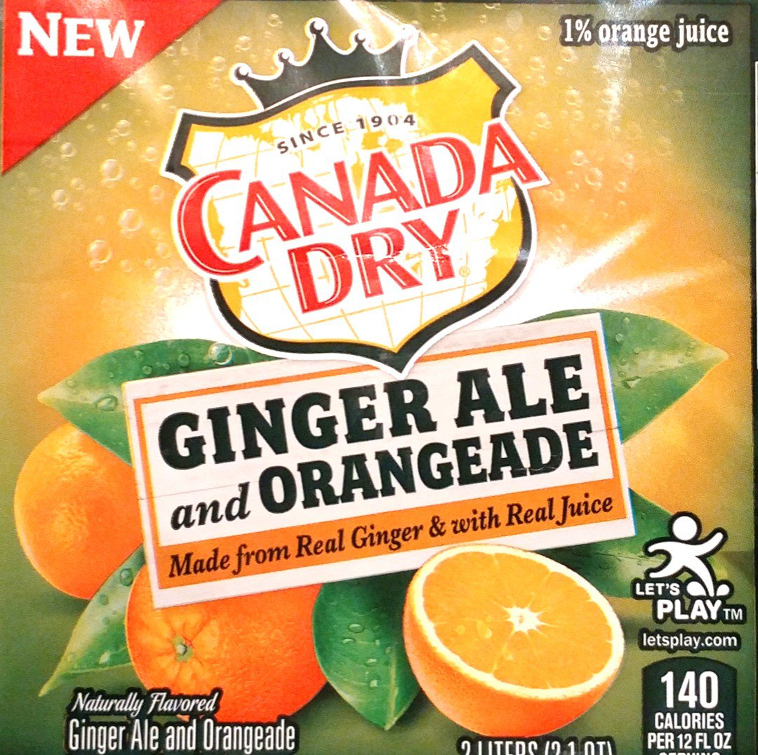 Soda Review Canada Dry Ginger Ale and Orangeade!