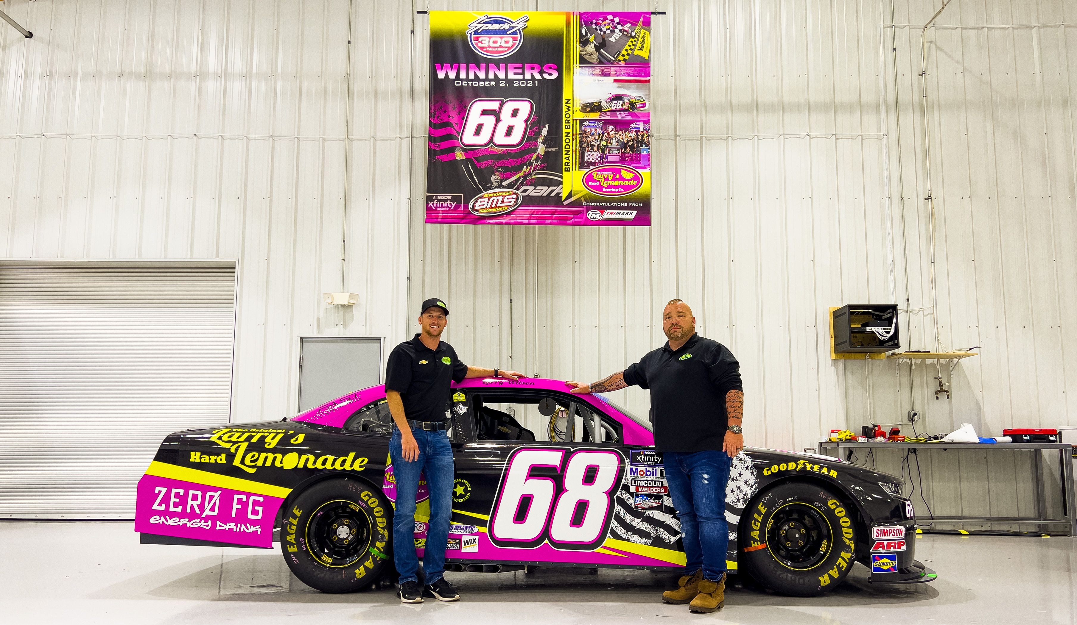 Brandon Brown and Larry's Hard Lemonade: REUNITED at Daytona